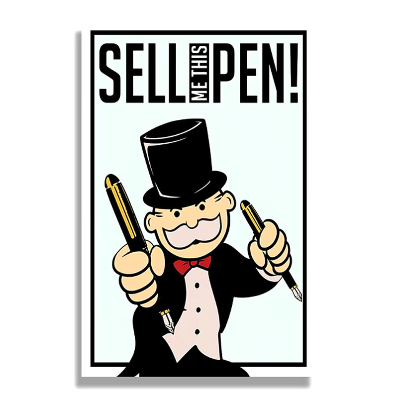 Monopoly Millionaire Wall Art Dream Big Canvas